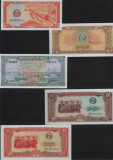 Set 22 bancnote Cambogia Cambodgia cateva mai rare unc