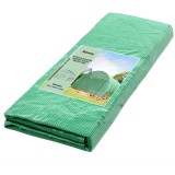 Prelată de seră Outsunny din PE cu 12 ferestre, ușă rulantă și margini &icirc;ngropate, 6x3x2 m, de culoare verde | Aosom Romania