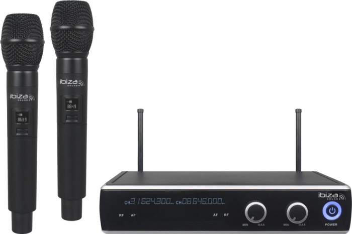 Microfon UHF DR20UHF-HH 2canale mana