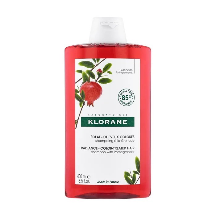 KLORANE Melograno &ndash; Șampon pentru strălucirea părului colorat, 400 ml
