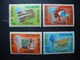 SURINAME 1960 SERIE MNH, Nestampilat