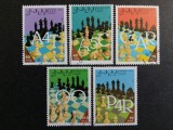 Serie filatelică Șah &amp; Deschideri Celebre (Apertura Ruy Lopez) / Sahara Occidentală (RASD) (1993) - A583