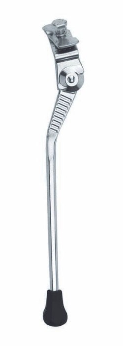 Cric fix 26&quot;, aluminiu, montaj central, argintiu