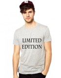 Cumpara ieftin Tricou gri barbati, Limited Edition - M, THEICONIC