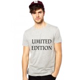 Tricou gri barbati, Limited Edition - L