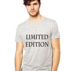 Tricou gri barbati, Limited Edition - M