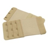 Cumpara ieftin Extensie elastica pentru sutien 3x3 prinderi, 10x4 cm - Nude, metal, Dactylion