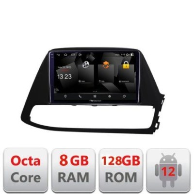 Navigatie Hyundai I30 2018-2021 Android Octa Core Qualcomm 2K Qled 8+128 DTS DSP 360 4G Optical CarStore Technology foto