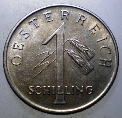 1.412 AUSTRIA 1 SCHILLING 1934 XF foto