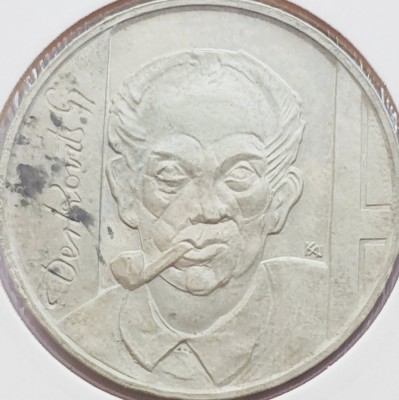 556 Ungaria 200 Forint 1976 Painter Series - Gyula Derkovits km 609 argint foto