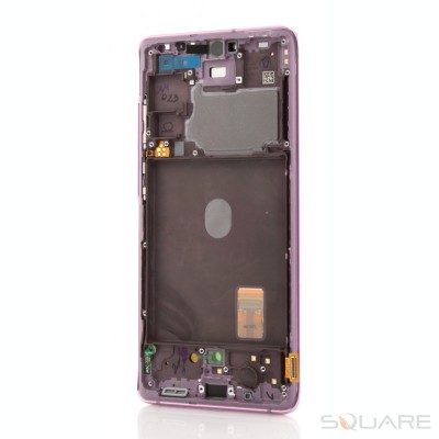 LCD OEM Samsung S20 FE 5G, Cloud Lavender, Service Pack OEM foto