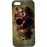 Husa Capac Hard PC pentru Iphone 5/5S Flower Skull, Mobile Tuning