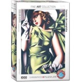 Puzzle Eurographics - Tamara De Lempicka: Tamara De Lempicka, 1000 piese