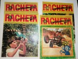 LOT 4 REVISTE VECHI RACHETA CUTEZATORILOR 1971 -5,8,11,12