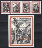 Dominica 1993 - Picturi de Albrecht D&uuml;rer și Rafael, Serie scurta + Colita, MNH, Nestampilat
