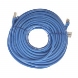 Cumpara ieftin Cablu ecranat FTP, Lanberg 42798, cat.6, mufat 2xRJ45, lungime 30m, AWG 26, 250 MHz, de legatura retea, ethernet, albastru