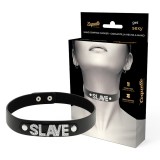 Coquette Accessories-Zgardă Slave din Piele Vegană