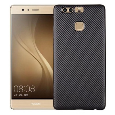 Husa huawei mate 9 i-zore carbon fiber negru foto