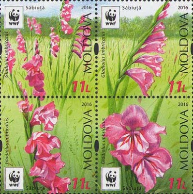 MOLDOVA 2016, Flora, WWF, serie neuzata, MNH foto