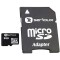 Card de memorie MicroSDHC Serioux SFTF08AC10, 8GB, Class 10 si adaptor SD, NOU