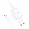 Incarcator Retea Cu Cablu USB-C HOCO N2, 10W, 2A, 1 x USB-A, Alb