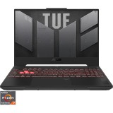 Laptop Gaming ASUS TUF Gaming A15 FA507NUR cu procesor AMD Ryzen&trade; 7 7435HS pana la 4.55 GHz, 15.6, Full HD, IPS, 144Hz, 16GB DDR5, 512GB SSD, NVIDIA&reg;, AMD Ryzen 7