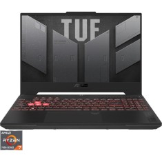 Laptop Gaming ASUS TUF Gaming A15 FA507NUR cu procesor AMD Ryzen&trade; 7 7435HS pana la 4.55 GHz, 15.6, Full HD, IPS, 144Hz, 16GB DDR5, 512GB SSD, NVIDIA&reg;