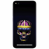 Husa silicon pentru Xiaomi Redmi 5A, Colorfull Skull