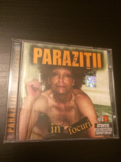 VAND cd hip hop rap romanesc Parazitii In focuri impecabil foto