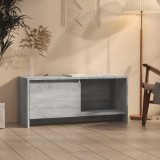 vidaXL Comodă TV, sonoma gri, 90x35x40 cm, PAL