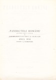 AS - PANDECTELE ROMANE 1934, JURISPRUDENTA, DOCTRINA, LEGISLATIE