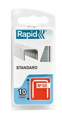 Capse RAPID 53 STANDARD, 10 mm, 1080 buc, capse pentru capsatoare, capse, capse foto