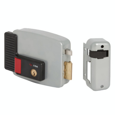 Yala electrica aplicata cu buton, clasa securitate 3, deschidere stanga - CISA 1.11731.60.2 SafetyGuard Surveillance foto