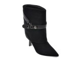 Botine elegante FLAVIA PASSINI negre, AC5850, din piele intoarsa