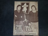 REVISTA SPORT NR 2 1976 DINU DUMITRIU PREZENTARE ECHIPE BIHOR CONSTANTA