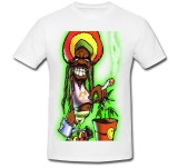 Cumpara ieftin Tricou &quot; Rasta smoking &quot;