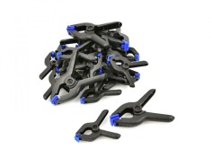 Set cleme cu arc fixare menghine, 22 elemente, Geko G29929
