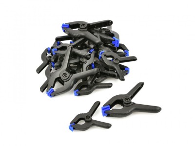 Set cleme cu arc fixare menghine, 22 elemente, Geko G29929 foto