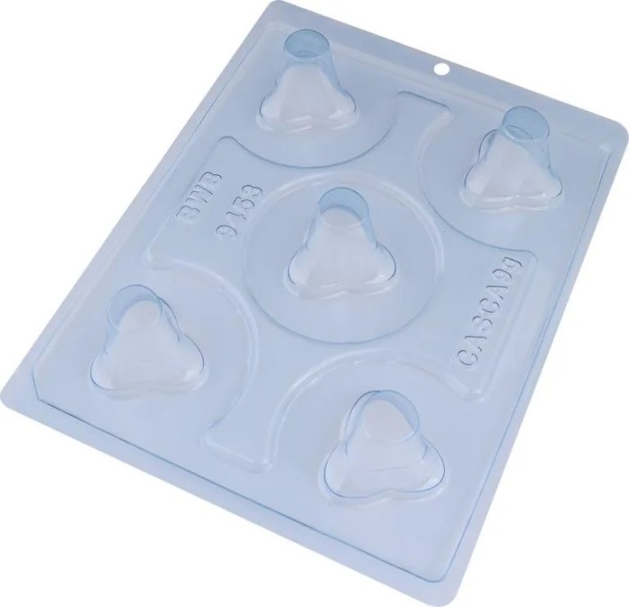 Forma ciocolata cupa, 3 parti, 5 cavitati, &Oslash;43mmx30mm