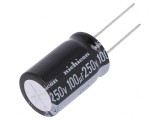 Condensator Electrolitic THT 100uF 250V 16x25mm 20%
