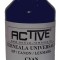 Cerneala refill Universala ACTIVE, 100 ml, CYAN / Albastru, compatibila cu cartuse inkjet HP, Lexmark, Canon