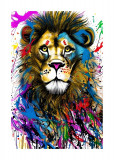 Cumpara ieftin Sticker decorativ, Leu, Multicolor, 85 cm, 6557ST, Oem