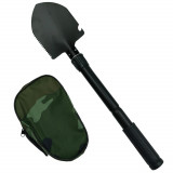 Cumpara ieftin Lopata pliabila IdeallStore&reg;, camping si drumetii, neagra, 42 cm, husa inclusa