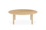 Masuta de cafea Annelise, MDF, natur, 100 x 37,5 cm