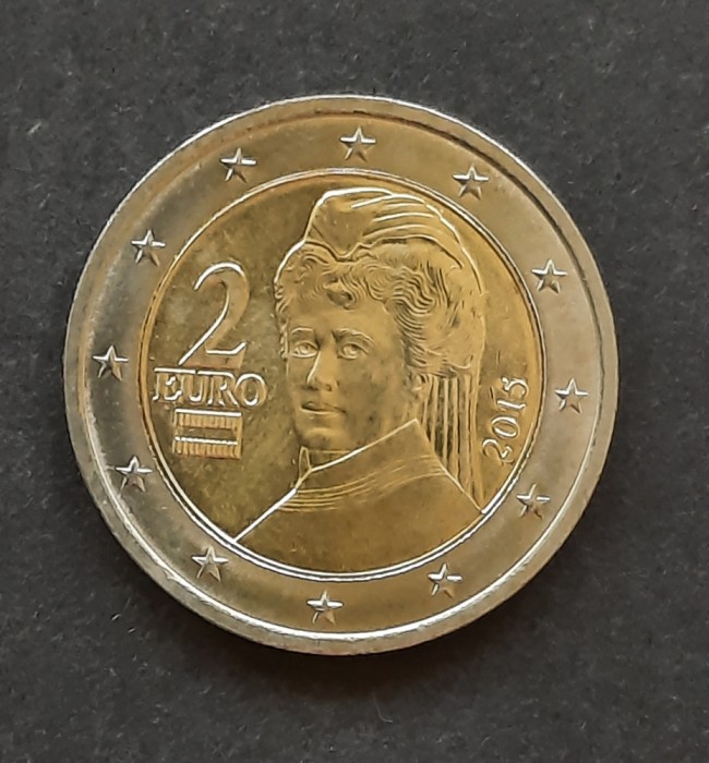 2 Euro Bertha von Suttner, 2015, Austria - A 3519
