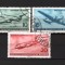 GERMANIA (DDR) 1956 &ndash; AVIATIE. SERIE DEPARAIATA STAMPILATA, F141