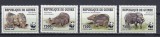 Guinea - Fauna WWF - FACOCERI - MNH - Michel = 12,00 Eur.