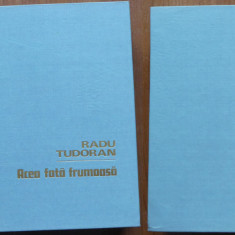 Radu Tudoran , Acea fata frumoasa , 1975 , editia 1 cu autograf
