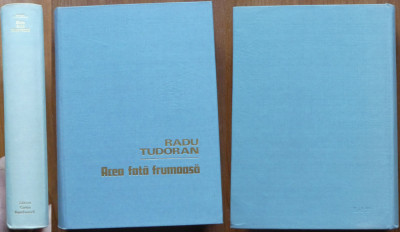 Radu Tudoran, Acea fata frumoasa, 1975, editia 1 cu autograf catre Radu Popescu foto
