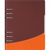 Agenda organizer A5 cu 6 inele Chocolate
